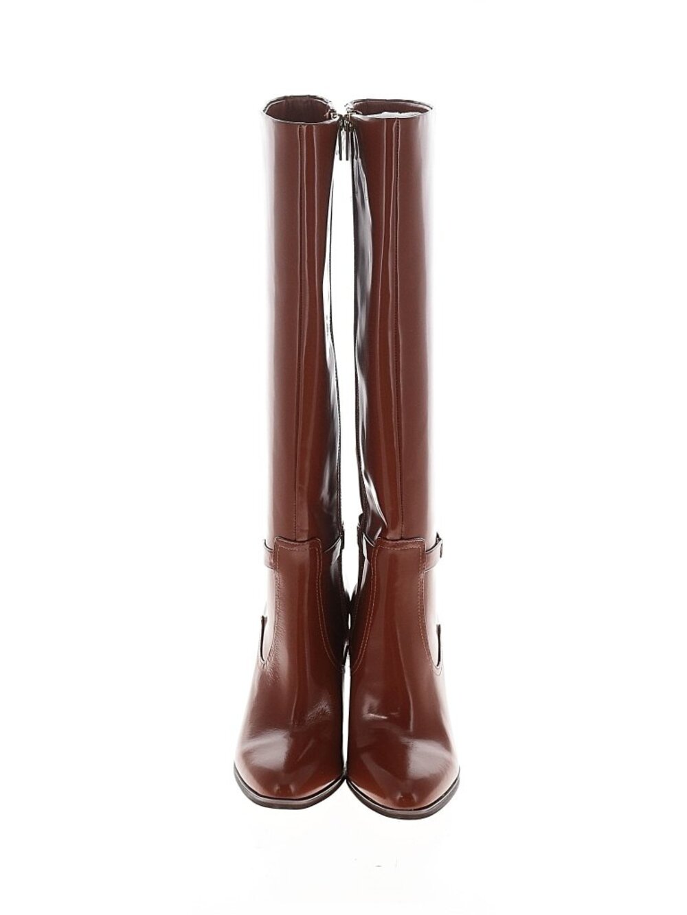 Leather Skylie Boots by Vince Camuto (Whiskey color) - Picture 3 of 6